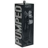 Buy PUMPED Virtuo - Gunmetal - Gunmetal Grey/Clear USB Rechargeable Sucking And Vibrating Auto Masturbator – Naughtyhut NZ sex toys online. Discreet delivery & top brands.