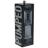 Buy PUMPED Vortex - Gunmetal - Gunmetal Grey/Clear USB Rechargeable Sucking Rotating and Thrusting Auto Masturbator – Naughtyhut NZ sex toys online. Discreet delivery & top brands.