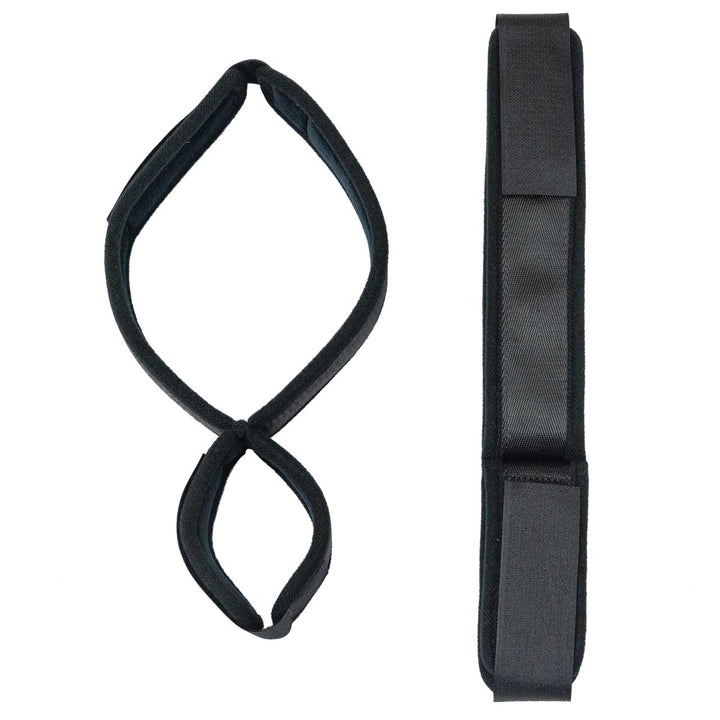 Punishment Thigh To Wrist Restraints – Sex toys NZ by Naughtyhut. Discreet delivery nationwide.