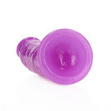 Buy REALROCK 15.5 cm Slim Glow in the Dark Neon - Purple - Glow in Dark Purple 15.5 cm (6'') Dong – Naughtyhut NZ sex toys online. Discreet delivery & top brands.