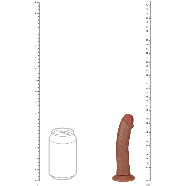 REALROCK 15cm Vibrating Cock - Tan - Tan 15.2 cm (6'') USB Rechargeable Vibrating Dong – Sex toys NZ by Naughtyhut. Discreet delivery nationwide.
