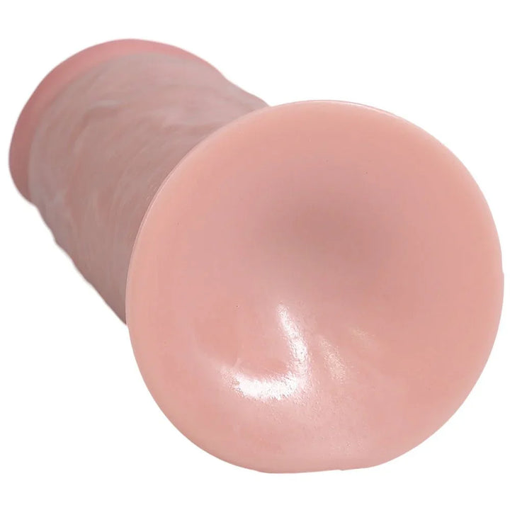 REALROCK 20cm Extra Thick Dildo - Flesh - Flesh 20 cm (8'') Extra Thick Dong – Sex toys NZ by Naughtyhut. Discreet delivery nationwide.