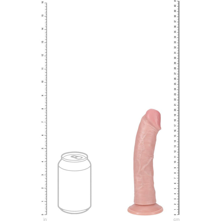 REALROCK 20cm Vibrating Cock - Flesh - Flesh 20.3 cm (8'') USB Rechargeable Vibrating Dong – Sex toys NZ by Naughtyhut. Discreet delivery nationwide.