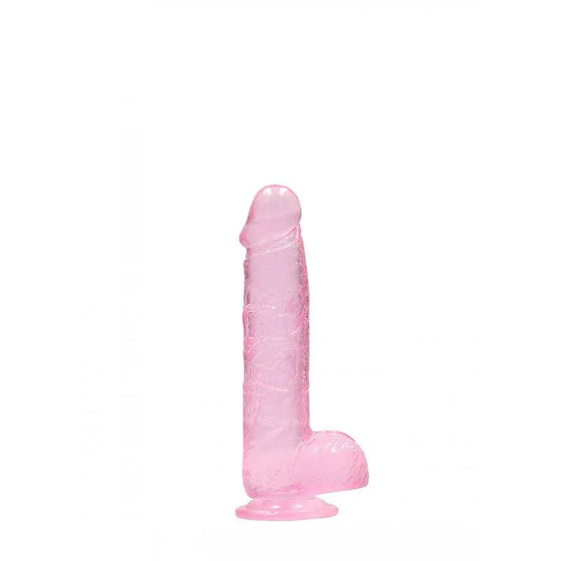 REALROCK 6'' Realistic Dildo With Balls - Pink 15.2 cm Dong – Sex toys NZ by Naughtyhut. Discreet delivery nationwide.