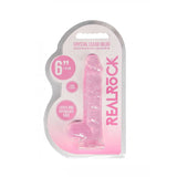 Buy REALROCK 6'' Realistic Dildo With Balls - Pink 15.2 cm Dong – Naughtyhut NZ sex toys online. Discreet delivery & top brands.