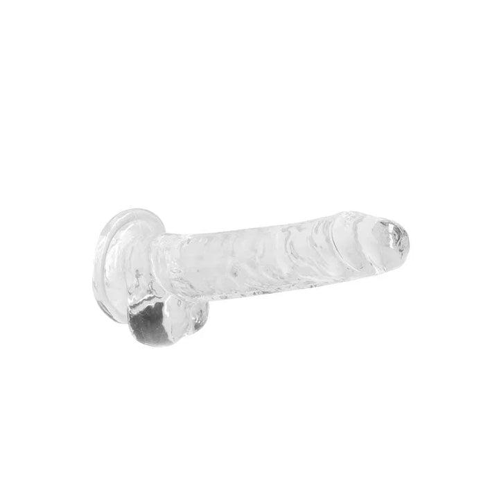 REALROCK 7'' Realistic Dildo With Balls - Clear 17.8 cm Dong – Sex toys NZ by Naughtyhut. Discreet delivery nationwide.