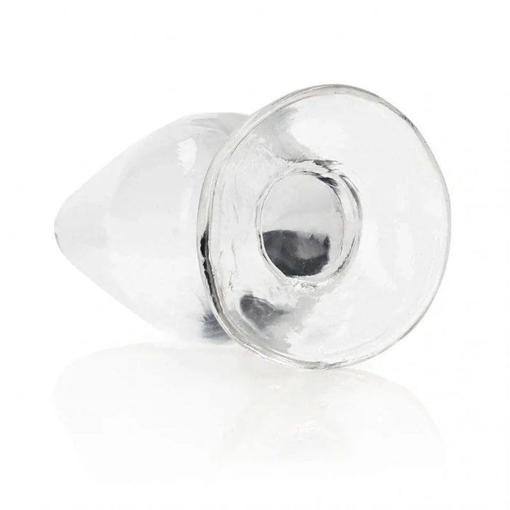 REALROCK 9 cm Anal Plug - Clear - Clear 9 cm (3.5'') Butt Plug – Sex toys NZ by Naughtyhut. Discreet delivery nationwide.