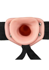 Buy REALROCK Hollow Strap - on - 20.5 cm Flesh - Flesh 20.5 cm Hollow Strap - On – Naughtyhut NZ sex toys online. Discreet delivery & top brands.