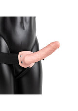 Buy REALROCK Hollow Strap - on - 20.5 cm Flesh - Flesh 20.5 cm Hollow Strap - On – Naughtyhut NZ sex toys online. Discreet delivery & top brands.