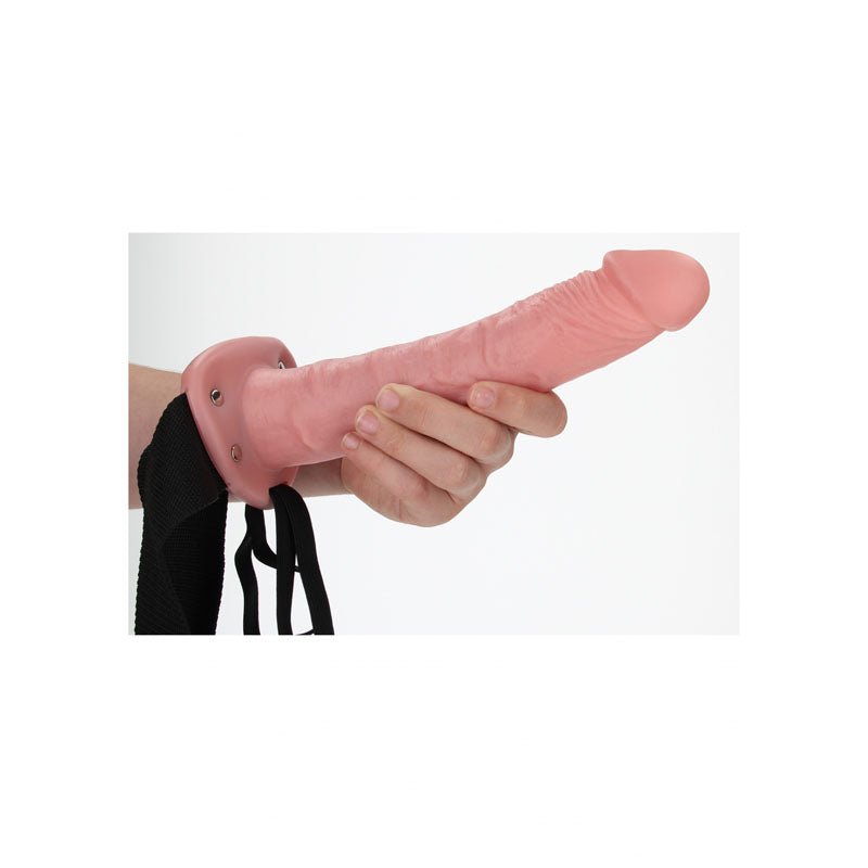 Buy REALROCK Hollow Strap - on - 24.5 cm Flesh - Flesh 24.5 cm Hollow Strap - On – Naughtyhut NZ sex toys online. Discreet delivery & top brands.