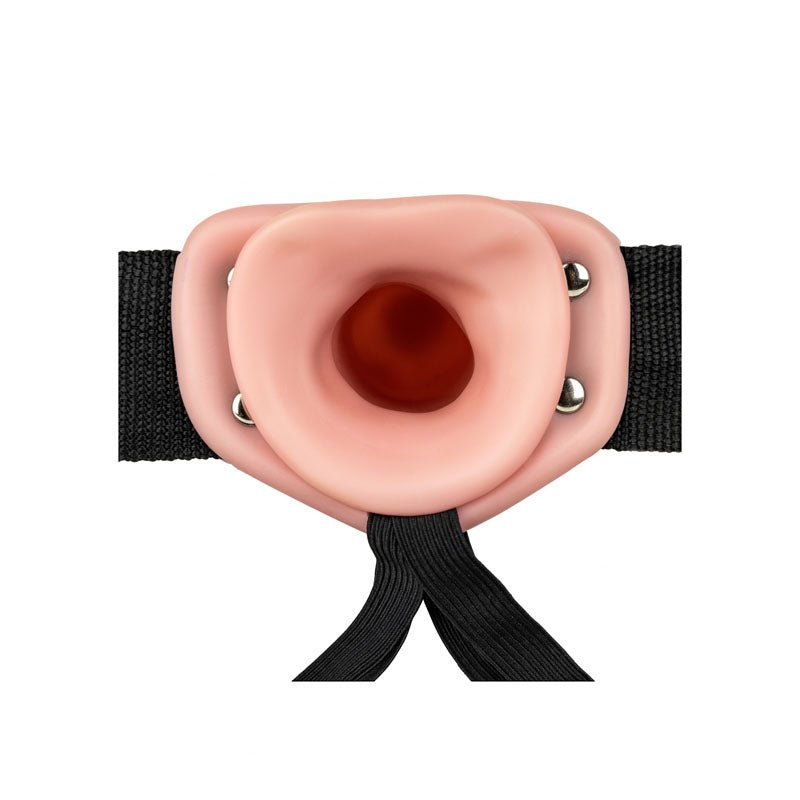Buy REALROCK Hollow Strap - on - 24.5 cm Flesh - Flesh 24.5 cm Hollow Strap - On – Naughtyhut NZ sex toys online. Discreet delivery & top brands.