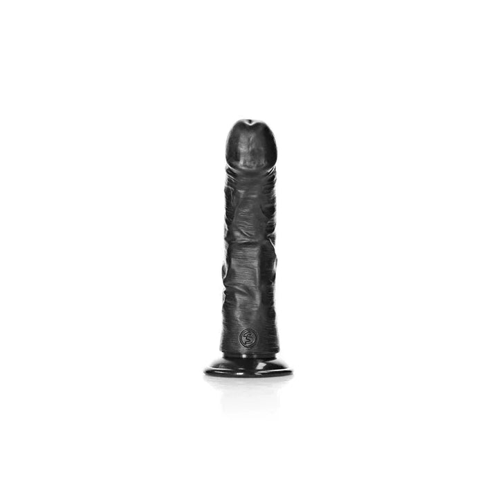 Buy REALROCK Realistic Regular Curved Dildo with Suction Cup - 15.5 cm - Black 15.5 cm (6'') Dong at NZ’s Mega Adult Toys Store. Discover premium sex toys with discreet shipping at the best price in NZ