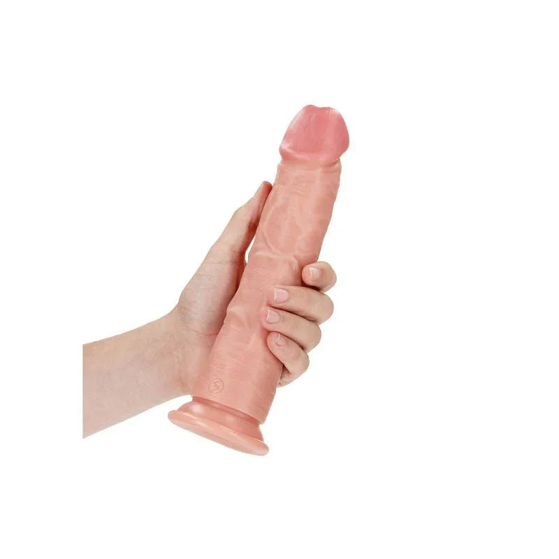 Buy REALROCK Realistic Regular Curved Dildo with Suction Cup - 23 cm - Flesh 23 cm (9'') Dong at NZ’s Mega Adult Toys Store. Discover premium sex toys with discreet shipping at the best price in NZ