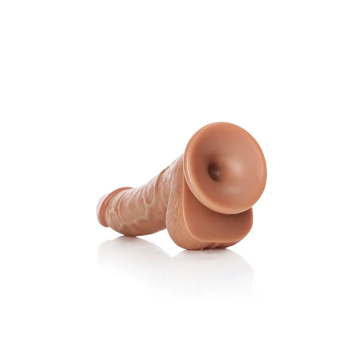 Buy REALROCK Realistic Regular Curved Dong with Balls - 15.5 cm - Tan 15.5 cm (6'') Dong at NZ’s Mega Adult Toys Store. Discover premium sex toys with discreet shipping at the best price in NZ