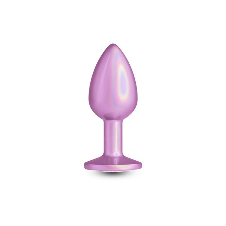 Rear Assets Iridescent Pink - Small - Iridescent Pink 7.1 cm Small Butt Plug – Sex toys NZ by Naughtyhut. Discreet delivery nationwide.