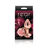 Buy Rear Assets Rose - Small - Rose Gold 7.6 cm Metal Butt Plug with Pink Rose Base at NZ’s Mega Adult Toys Store. Discover premium sex toys with discreet shipping at the best price in NZ