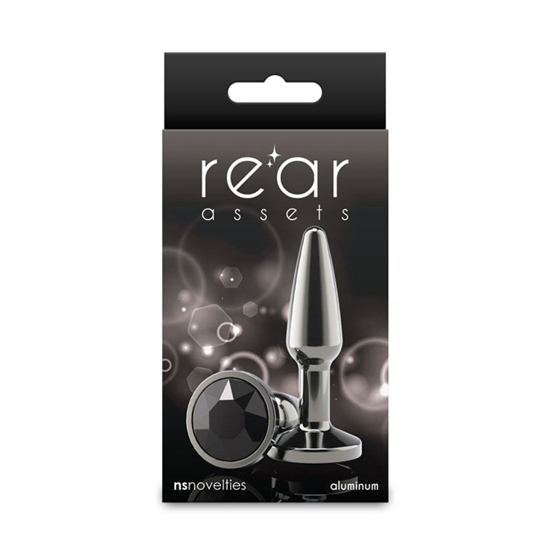 Rear Assets Tapered - Small - Gunmetal - – Sex toys NZ by Naughtyhut. Discreet delivery nationwide.