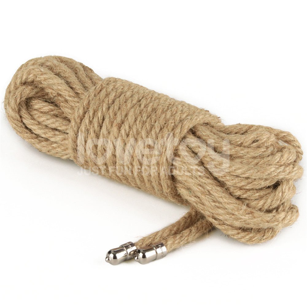 Buy Rebellion Reign Hemp Bondage Rope - Rustic - Rustic Bondage Rope - 10 metre length – Naughtyhut NZ sex toys online. Discreet delivery & top brands.