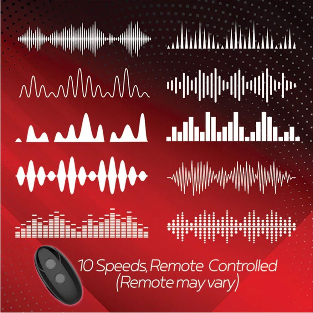 Red Dot Rings - V1 - Black USB Rechargeable Vibrating Cock Ring with Remote – Sex toys NZ by Naughtyhut. Discreet delivery nationwide.