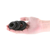 Buy Renegade 3pc Fireman Rings - Black - Black Cock Rings - Set of 3 Sizes – Naughtyhut NZ sex toys online. Discreet delivery & top brands.