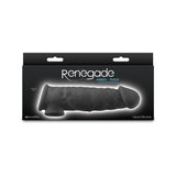 Buy Renegade Annex - Thick - Black - Black 18.6 cm Penis Extender Sleeve – Naughtyhut NZ sex toys online. Discreet delivery & top brands.