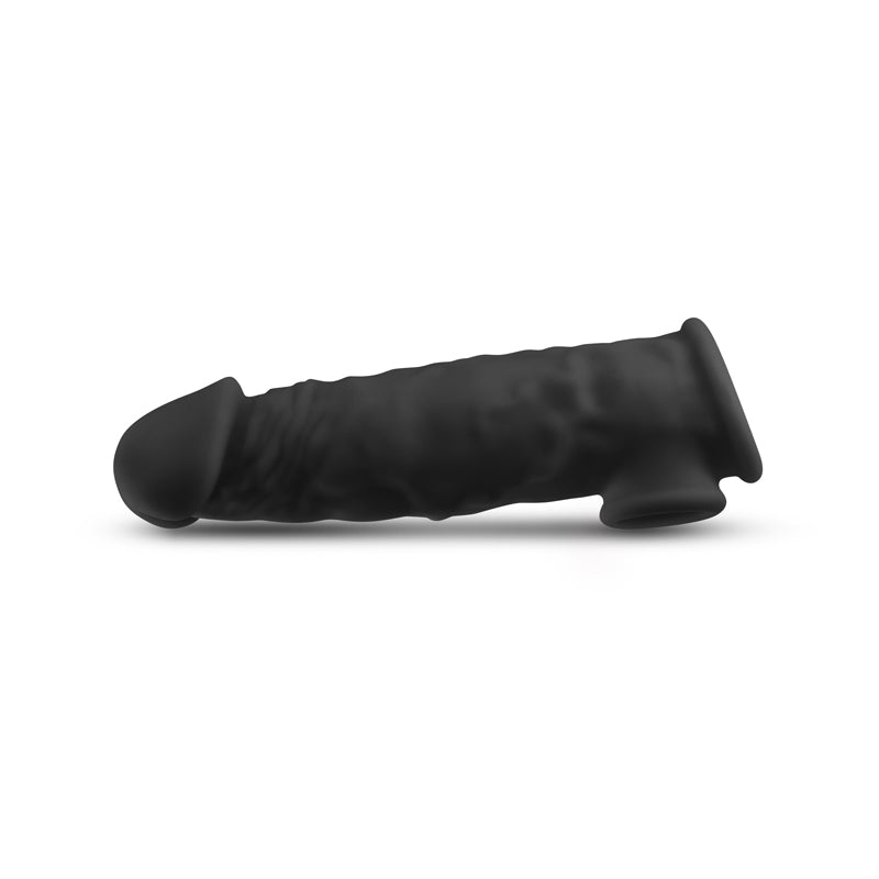 Renegade Annex - Thick - Black - Black 18.6 cm Penis Extender Sleeve – Sex toys NZ by Naughtyhut. Discreet delivery nationwide.