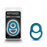 Buy Renegade Cradle - Teal - Teal Cock & Balls Ring – Naughtyhut NZ sex toys online. Discreet delivery & top brands.