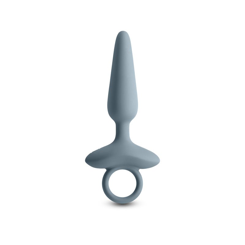 Renegade Maverick - Grey - Grey 15 cm USB Rechargeable Vibrating Butt Plug – Sex toys NZ by Naughtyhut. Discreet delivery nationwide.