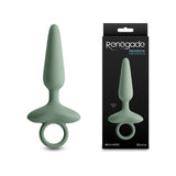 Buy Renegade Maverick - Sage - Green 15 cm USB Rechargeable Vibrating Butt Plug – Naughtyhut NZ sex toys online. Discreet delivery & top brands.