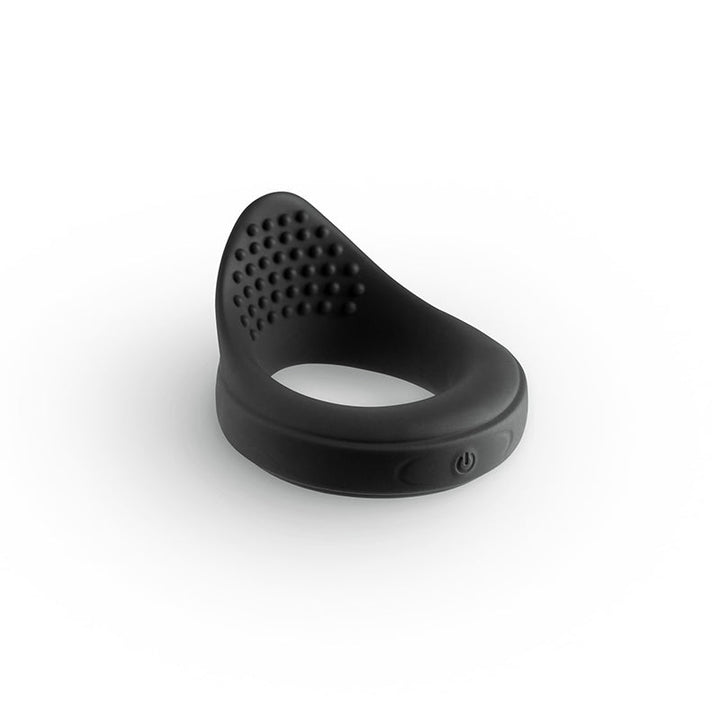 Renegade Slider - Black - Black USB Rechargeable Vibrating Cock Ring – Sex toys NZ by Naughtyhut. Discreet delivery nationwide.