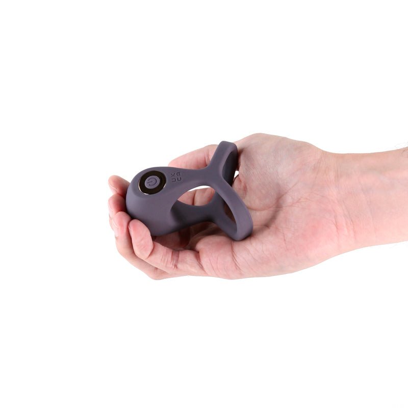 Buy Renegade Valiant - Grey - Grey USB Rechargeable Cock Ring – Naughtyhut NZ sex toys online. Discreet delivery & top brands.