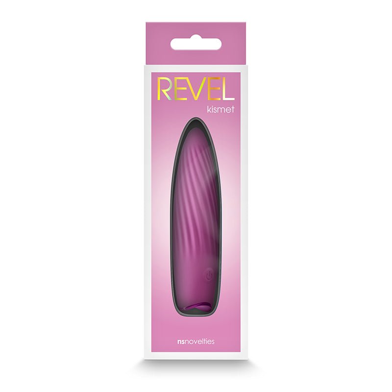 Revel Kismet - Pink - Pink 11.8 cm USB Rechargeable Vibrator – Sex toys NZ by Naughtyhut. Discreet delivery nationwide.