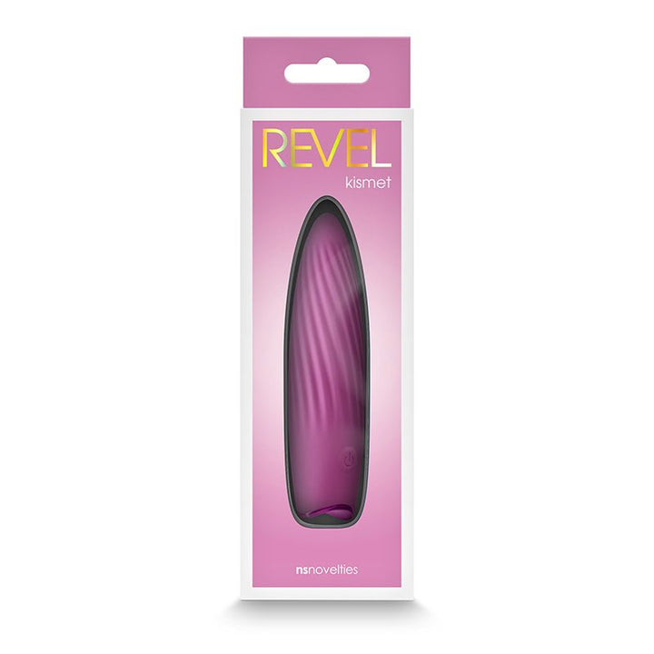 Revel Kismet - Pink - Pink 11.8 cm USB Rechargeable Vibrator – Sex toys NZ by Naughtyhut. Discreet delivery nationwide.