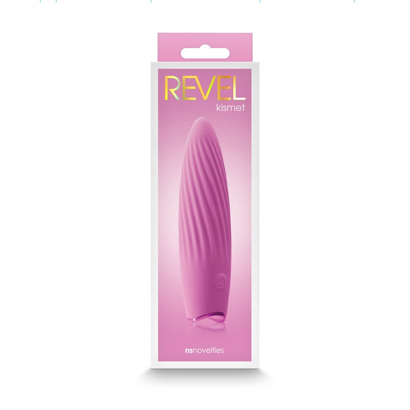 Revel Kismet - Pink - Pink 11.8 cm USB Rechargeable Vibrator – Sex toys NZ by Naughtyhut. Discreet delivery nationwide.