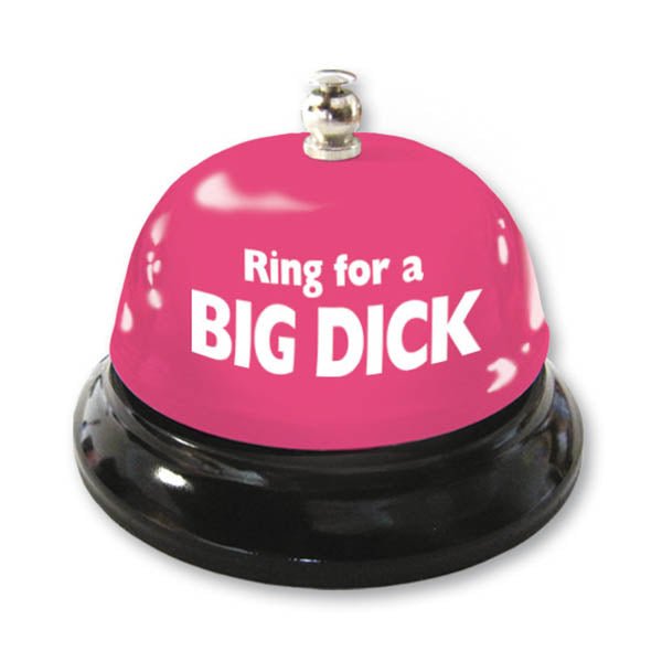 Ring For Big Dick Table Bell - Novelty Bell – Sex toys NZ by Naughtyhut. Discreet delivery nationwide.