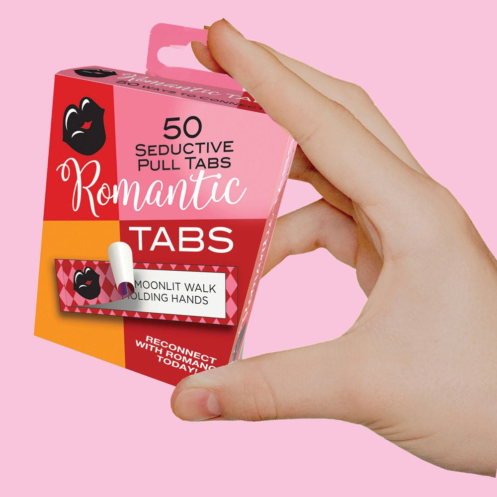 Buy Romantic Tabs - Romantic Suggestions - Set of 50 – Naughtyhut NZ sex toys online. Discreet delivery & top brands.