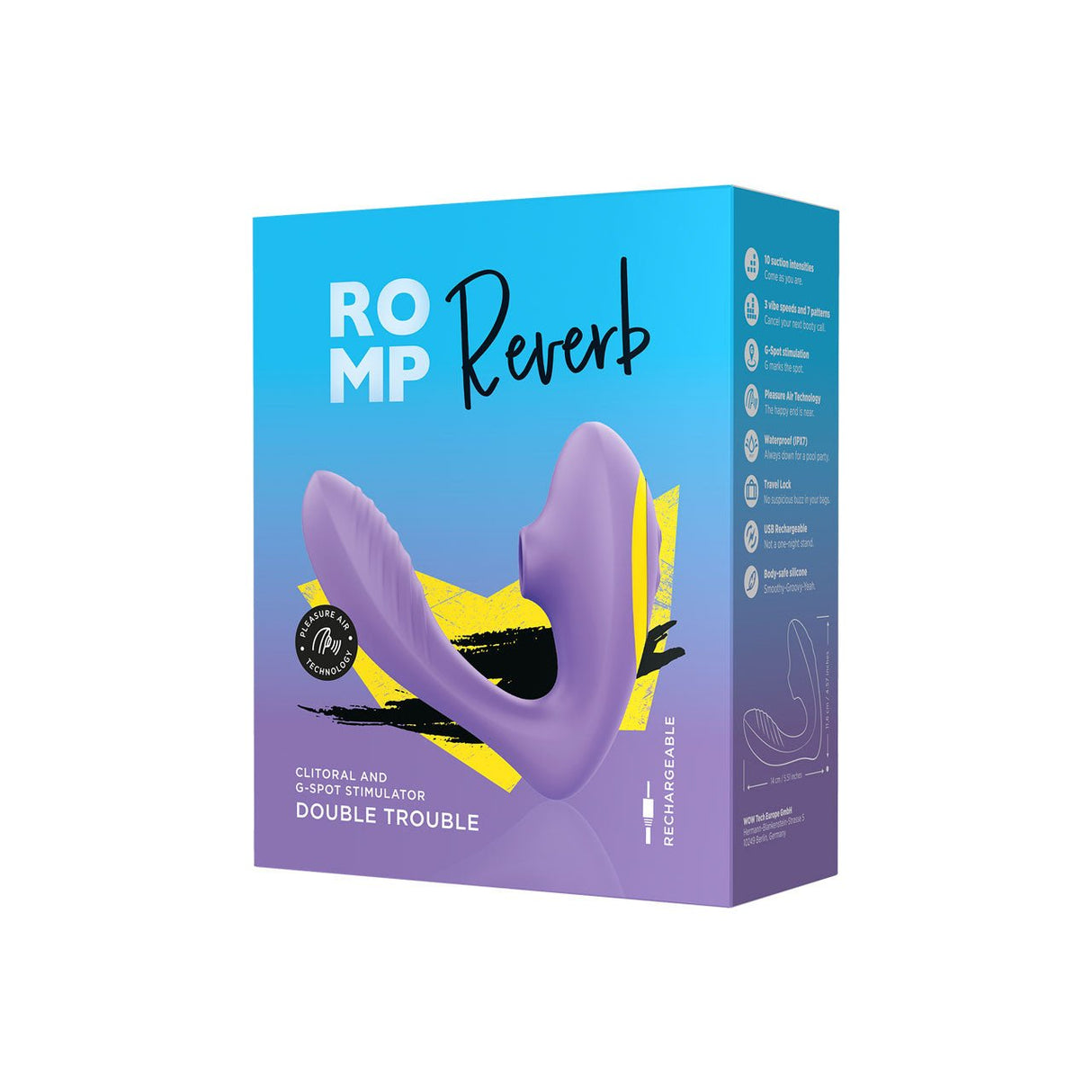 Buy Romp Reverb – Naughtyhut NZ sex toys online. Discreet delivery & top brands.