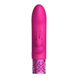 Buy ROYAL GEMS Dazzling - Silicone Rechargeable Bullet - Pink 12 cm USB Rechargeable Bullet – Naughtyhut NZ sex toys online. Discreet delivery & top brands.