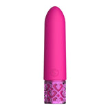 Buy ROYAL GEMS Imperial - Silicone Rechargeable Bullet - Pink 10 cm USB Rechargeable Bullet – Naughtyhut NZ sex toys online. Discreet delivery & top brands.