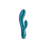 Buy Royals - Regent - Metallic Green - Metallic Green 19.3 cm USB Rechargeable Rabbit Vibrator – Naughtyhut NZ sex toys online. Discreet delivery & top brands.