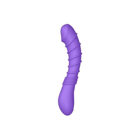 Buy Rv21: Ribbed Vibrator - Purple – Naughtyhut NZ sex toys online. Discreet delivery & top brands.