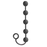 Buy S - Drops Silicone Anal Beads - Black Anal Beads – Naughtyhut NZ sex toys online. Discreet delivery & top brands.