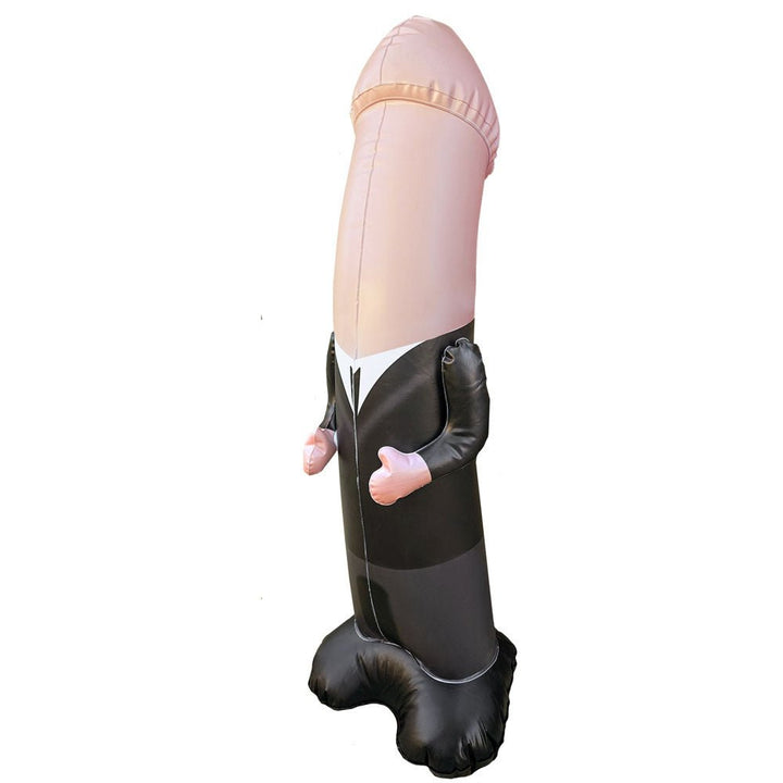 S - LINE The Dickheads - Groom Bop Bag - 100 cm Inflatable Penis Punching Bag – Sex toys NZ by Naughtyhut. Discreet delivery nationwide.