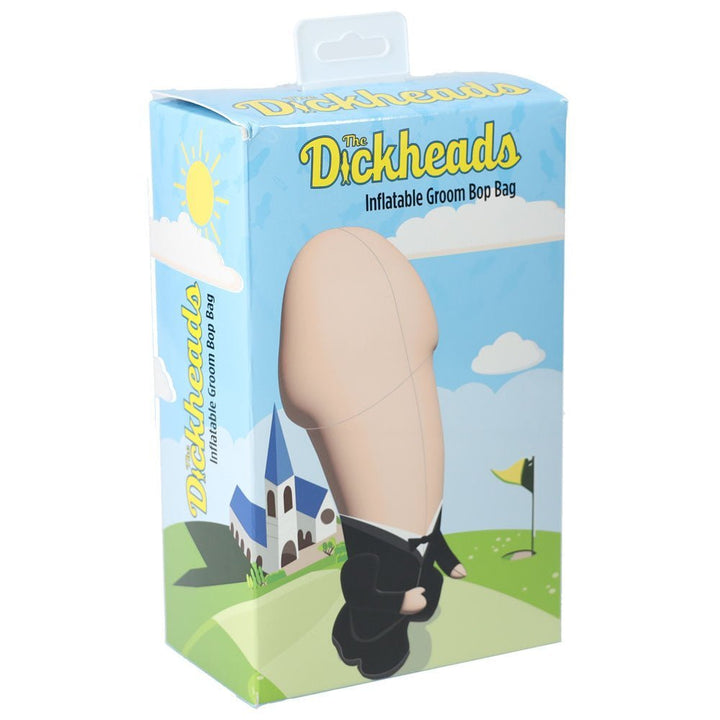 S - LINE The Dickheads - Groom Bop Bag - 100 cm Inflatable Penis Punching Bag – Sex toys NZ by Naughtyhut. Discreet delivery nationwide.