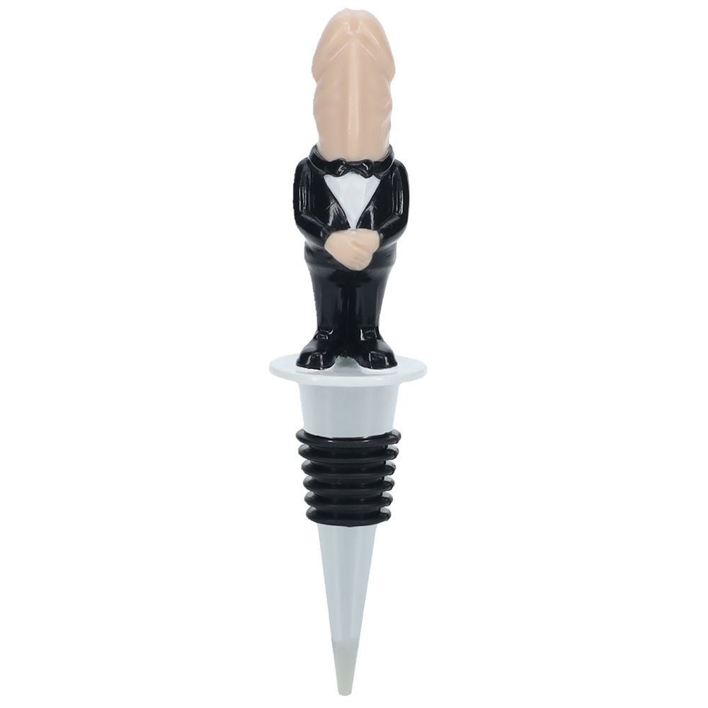 S - LINE The Dickheads - Groom Bottle Stopper - Novelty Wine Bottle Stopper – Sex toys NZ by Naughtyhut. Discreet delivery nationwide.