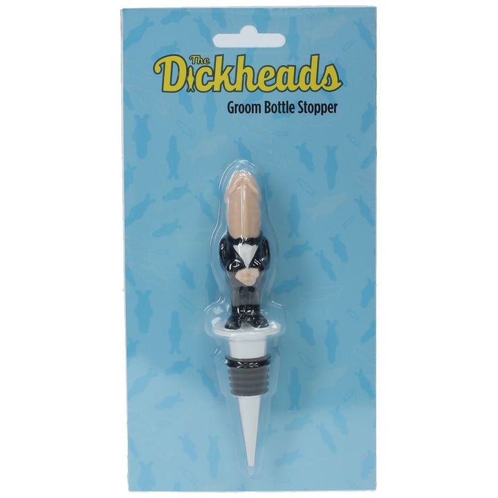 S - LINE The Dickheads - Groom Bottle Stopper - Novelty Wine Bottle Stopper – Sex toys NZ by Naughtyhut. Discreet delivery nationwide.