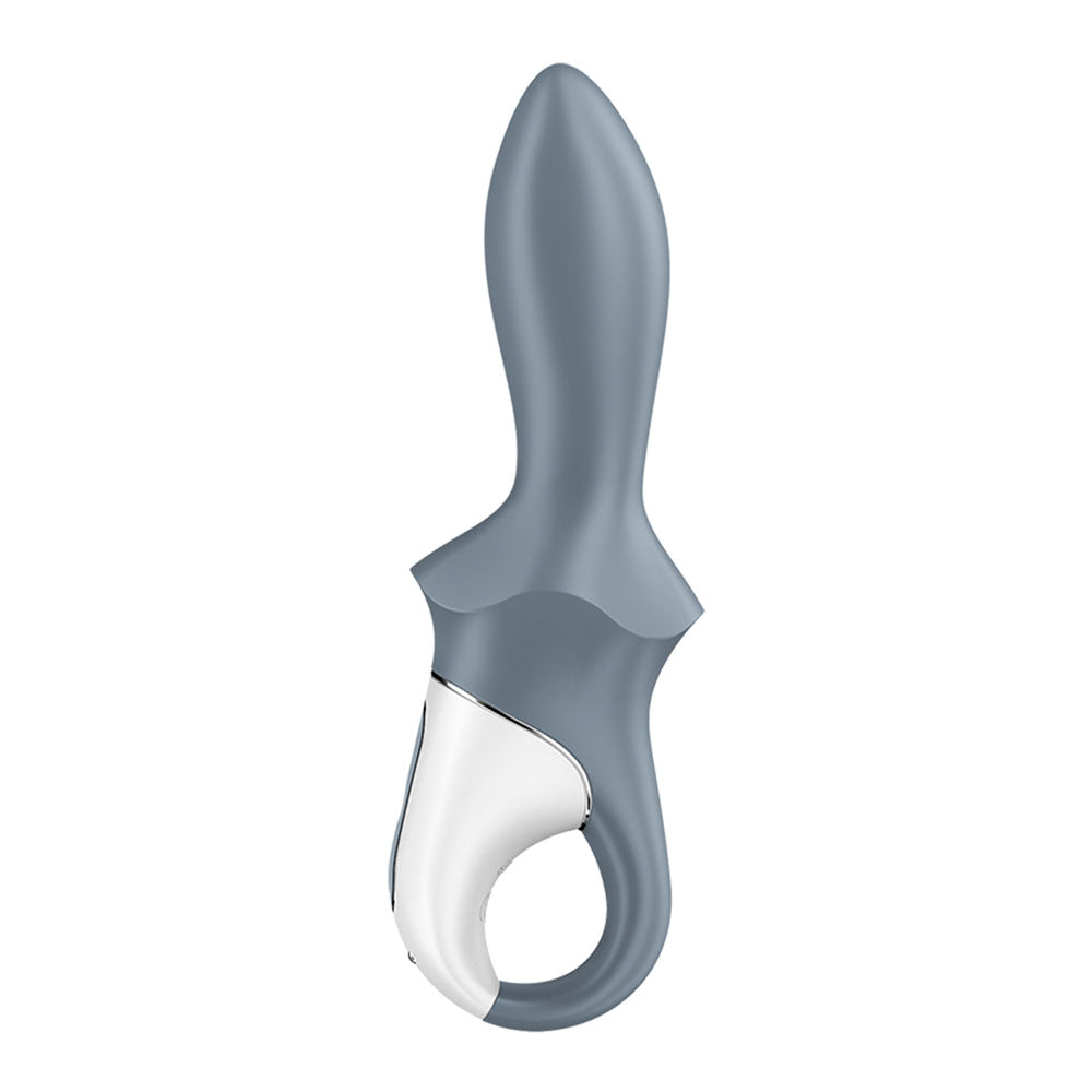 Buy Satisfyer Air Pump Booty 1 - Grey USB Rechargeable Inflatable Anal Vibrator – Naughtyhut NZ sex toys online. Discreet delivery & top brands.