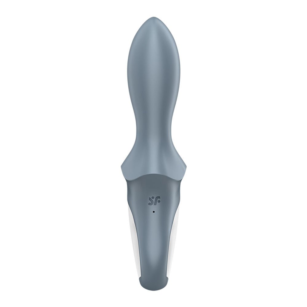Buy Satisfyer Air Pump Booty 1 - Grey USB Rechargeable Inflatable Anal Vibrator – Naughtyhut NZ sex toys online. Discreet delivery & top brands.