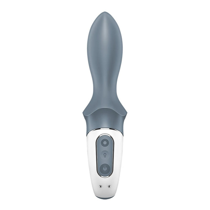 Satisfyer Air Pump Booty 1 - Grey USB Rechargeable Inflatable Anal Vibrator – Sex toys NZ by Naughtyhut. Discreet delivery nationwide.
