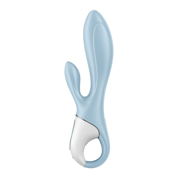 Satisfyer Air Pump Bunny 1 - Blue USB Rechargeable Inflatable Rabbit Vibrator – Sex toys NZ by Naughtyhut. Discreet delivery nationwide.